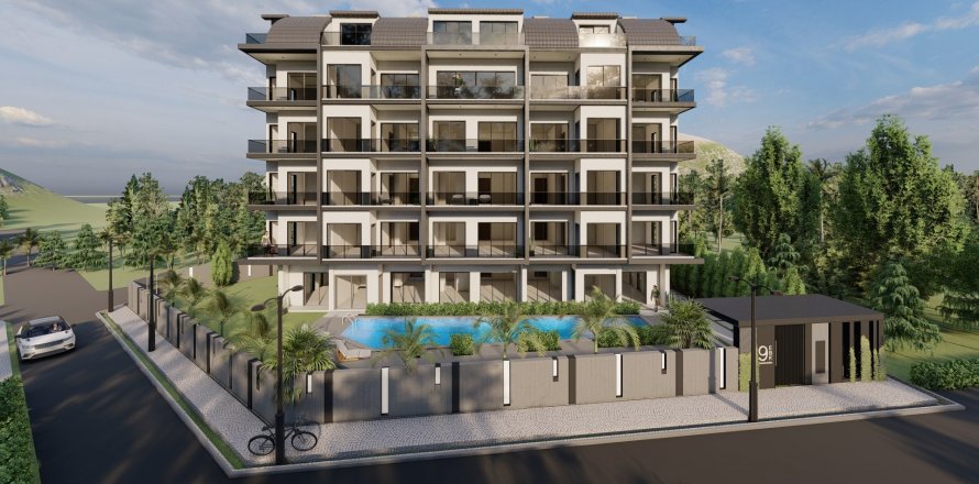 Квартира 3+1 в Газипаше, Анталья, Турция №110331