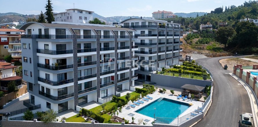 2+1 Penthouse i Alanya, Antalya, Tyrkiet Nr. 44019