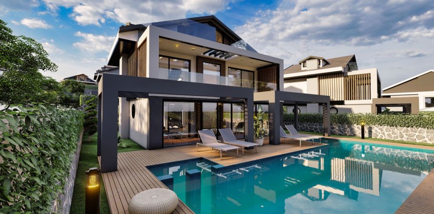 4+1 Villa i Oludeniz, Mugla, Tyrkia Nr. 213088