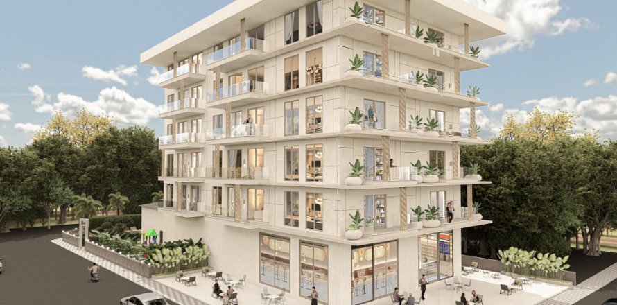 1+1 Lejlighed i Alanya, Antalya, Tyrkiet Nr. 215282