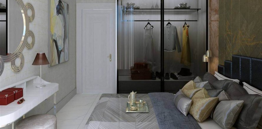 2+1 Lejlighed i Exodus Riverside Residence Demirtas, Demirtas, Alanya, Antalya, Tyrkiet Nr. 98899