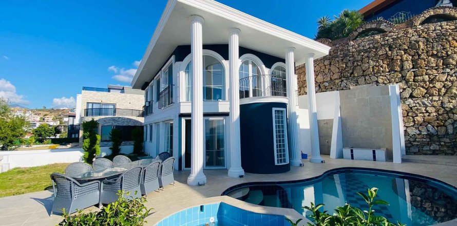 4+1 Villa  i Kargicak, Alanya, Antalya, Tyrkiet Nr. 213284