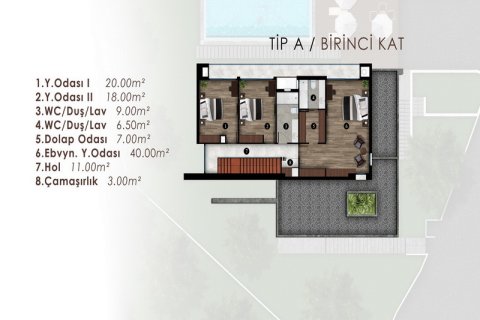 4+1 Villa  in Girne,  Nr. 211793 - 13