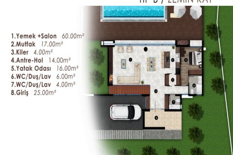 4+1 Villa  in Girne,  Nr. 211793 - 14