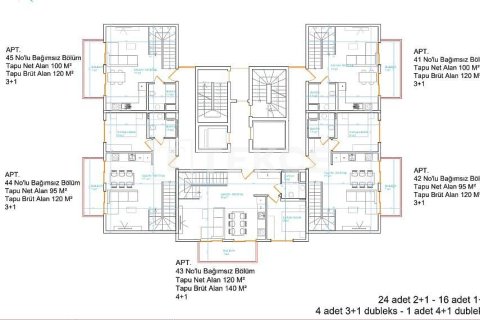 Daire 1+1 Alanya, Antalya, Türkiye №227183 - 21
