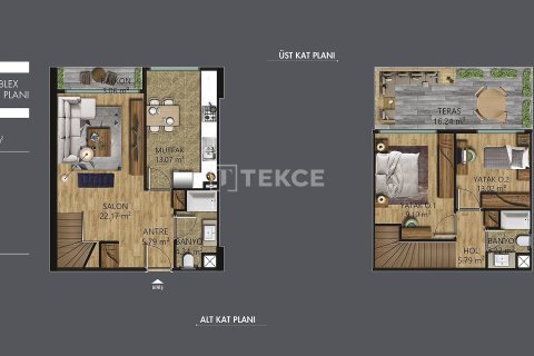 2+1 Wohnung  in Yalova, Türkei Nr. 227184 - 18