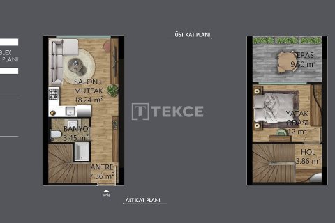 2+1 Wohnung  in Yalova, Türkei Nr. 227184 - 15