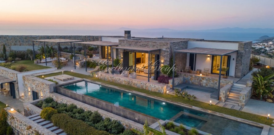 6+2 Villa i Bodrum, Mugla, Tyrkia Nr. 227329