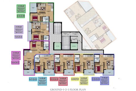 Wohnung  in Mahmutlar, Antalya, Türkei Nr. 95030 - 4