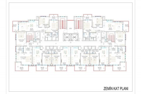 Wohnung  in Mahmutlar, Antalya, Türkei Nr. 94703 - 23