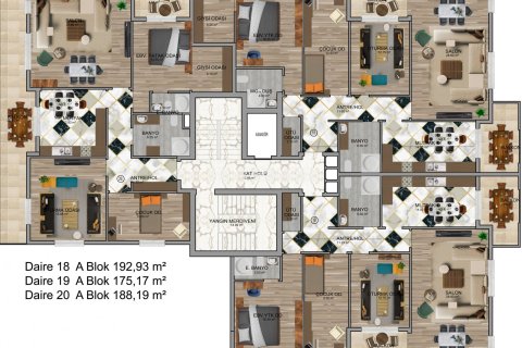 5+1 Lägenhet i Bursa, Turkiet Nr. 224611 - 30