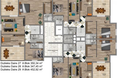 5+1 Lägenhet i Bursa, Turkiet Nr. 224611 - 26