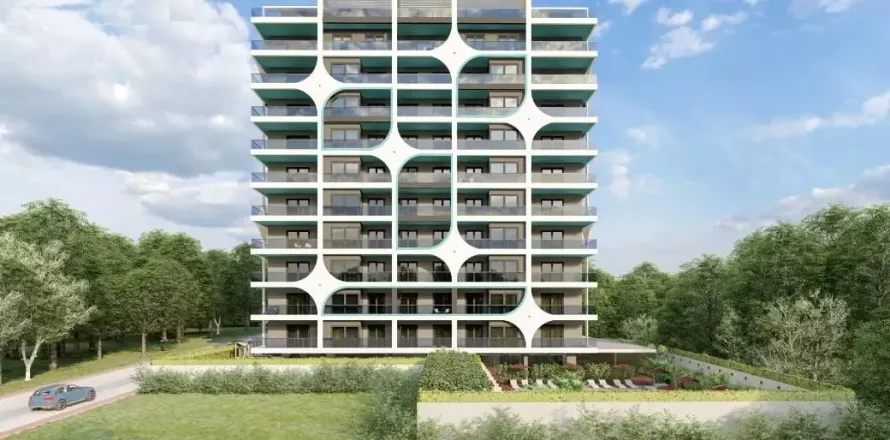 2+1 Leilighet  i Alanya, Antalya, Tyrkia Nr. 223745