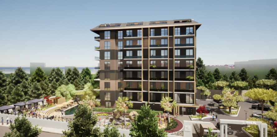 Dubleks daire   Demirtaş, Alanya, Antalya, Türkiye №94215