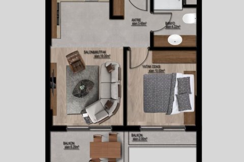 Lägenhet i Erdemli, Mersin, Turkiet Nr. 227916 - 20