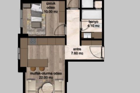 Lägenhet  i Erdemli, Mersin, Turkiet Nr. 227919 - 12