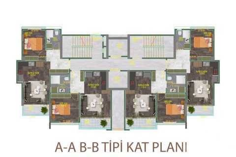 Продажа квартиры в Эрдемли, Мерсине, Турция 2 комн., 41м2, №227914 – фото 17