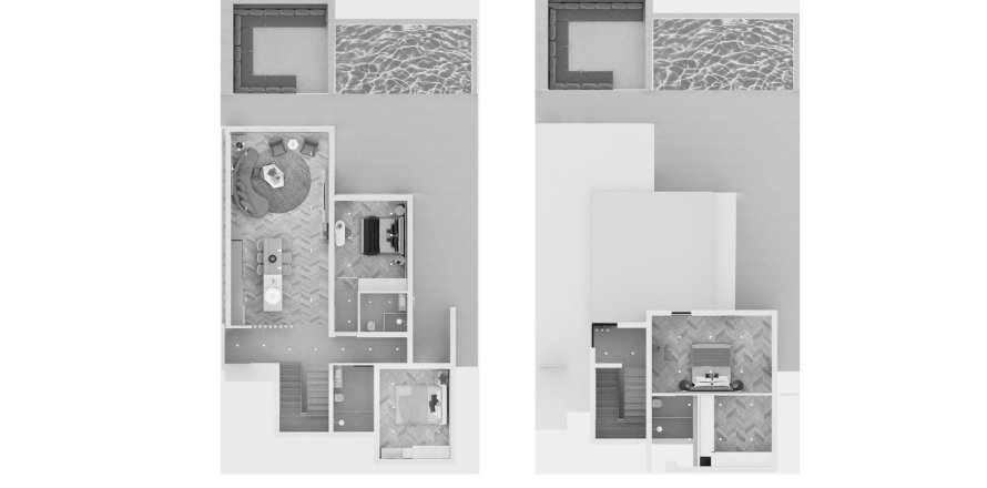 Planlægge Layout1BR