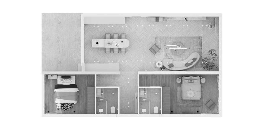 Planlægge Layout1BR
