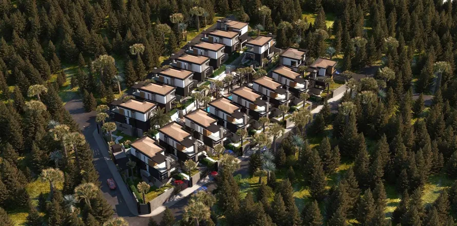 4+1 Lejlighed  i Mugla, Tyrkiet Nr. 223835