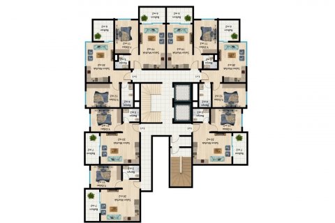Apartment for sale  in Mahmutlar, Antalya, Turkey, 53m2, No. 94258 – photo 24