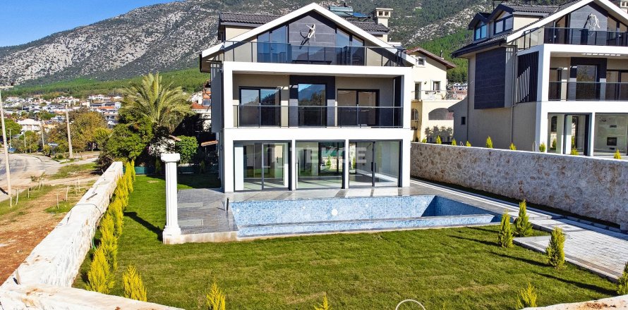 4+1 Villa  i Fethiye, Mugla, Tyrkiet Nr. 87591