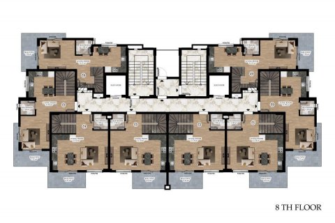 Продажа квартиры  в Аланье, Анталье, Турция 2 комн., 55м2, №94720 – фото 15