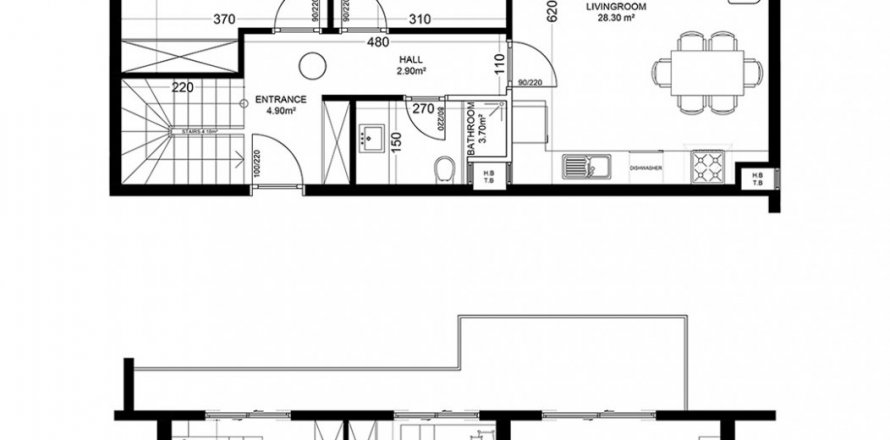 5+1 Penthouse in Yekta Golden Valley, Oba, Antalya, Turkey No. 101716