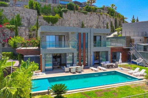 4+1 Villa  i Bodrum, Mugla, Turkiet Nr. 215212 - 22