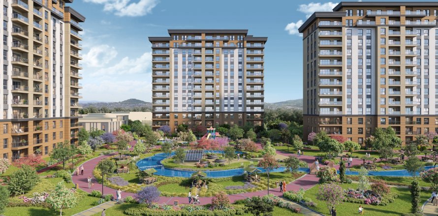 Квартира 3+1 в Стамбуле, Турция №228606