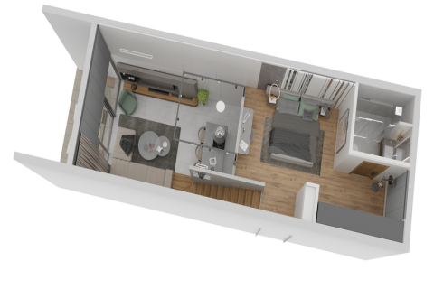 Apartment for sale in Girne, Northern Cyprus, 2 bedrooms, 80m2, No. 211800 – photo 11