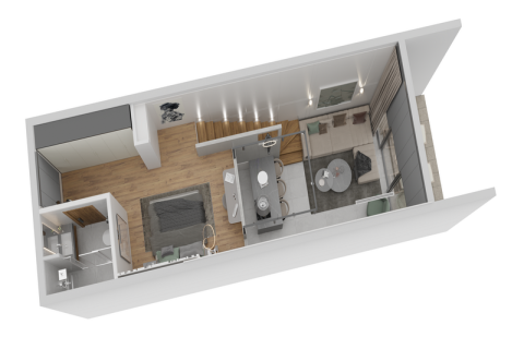 Apartment for sale in Girne, Northern Cyprus, 2 bedrooms, 80m2, No. 211800 – photo 10