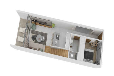 Apartment for sale in Girne, Northern Cyprus, 2 bedrooms, 80m2, No. 211800 – photo 9