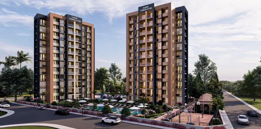 2+1 Lägenhet  i Kepez, Canakkale, Turkiet Nr. 223781