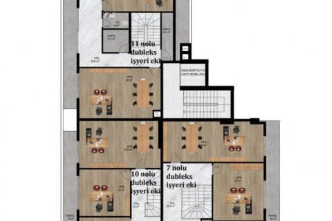Erhvervsejendom  i Oba, Antalya, Tyrkiet Nr. 95010 - 12