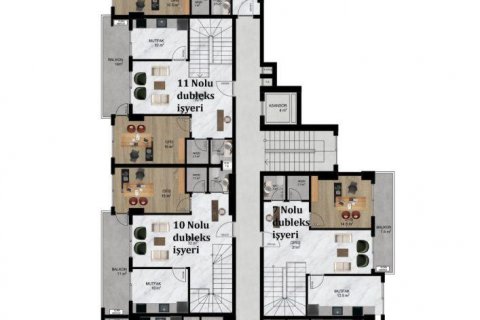 Erhvervsejendom  i Oba, Antalya, Tyrkiet Nr. 95010 - 6