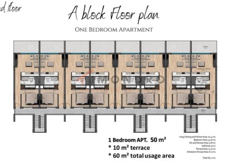 2+1 Leilighet i Tatlisu, Famagusta, Nr. 215650 - 17