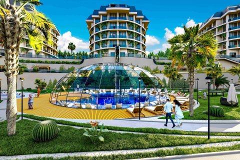 آپارتمان در Kargicak،  Alanya ، ترکیه 1 خوابه ، 55 متر مربع.  شماره 222967