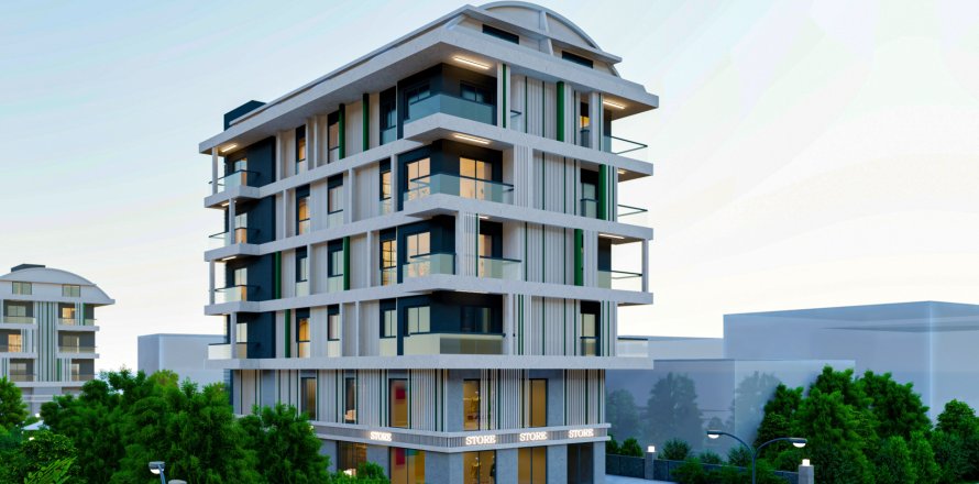 1+1 Wohnung  in Alanya, Antalya, Türkei Nr. 222969
