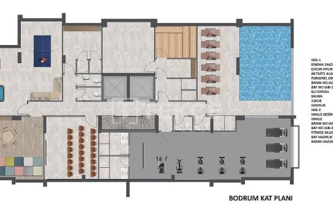 2+1 Takvåning  i Gazipasa, Antalya, Turkiet Nr. 49348 - 4