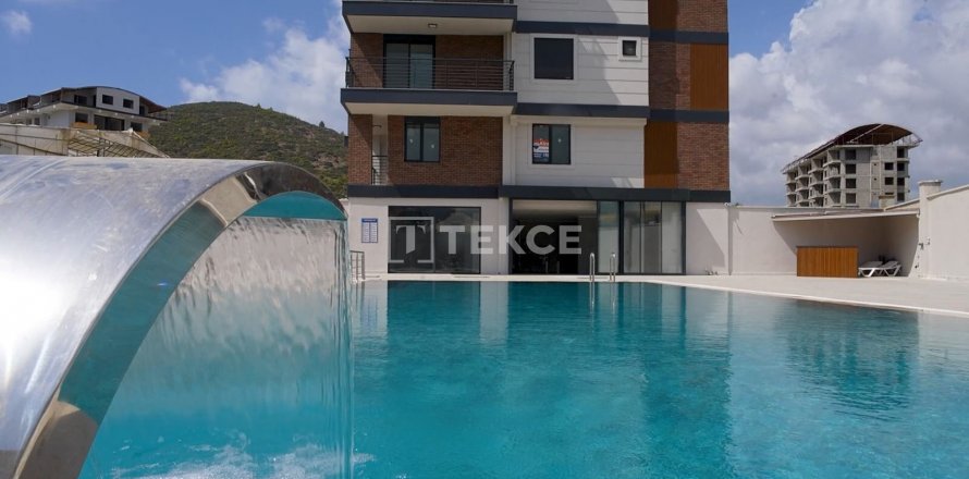 2+1 Takvåning  i Gazipasa, Antalya, Turkiet Nr. 49348