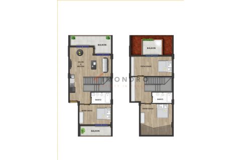 3+1 Wohnung  in Manavgat, Antalya, Türkei Nr. 217022 - 19