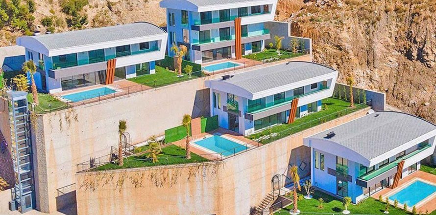4+1 Villa i Bektas, Alanya, Antalya, Turkiet Nr. 213795