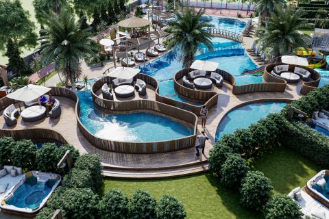 1+1 Leilighet  i Alanya, Antalya, Tyrkia Nr. 101904 - 4