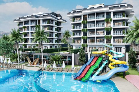 1+1 Leilighet  i Alanya, Antalya, Tyrkia Nr. 101904 - 13