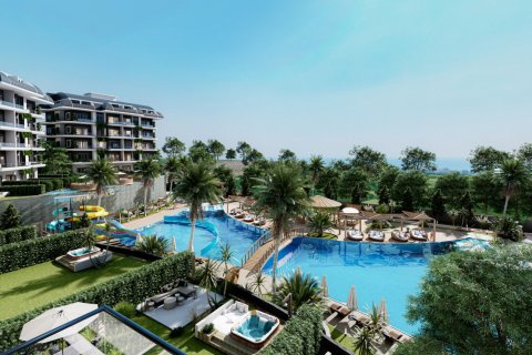 1+1 Leilighet  i Alanya, Antalya, Tyrkia Nr. 101904 - 14