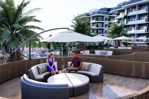 1+1 Leilighet  i Alanya, Antalya, Tyrkia Nr. 101904 - 16