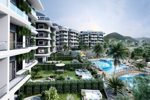 1+1 Leilighet  i Alanya, Antalya, Tyrkia Nr. 101904 - 9