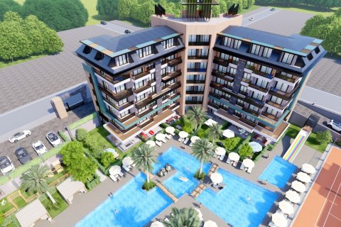 1+1 Lejlighed  i Alanya, Antalya, Tyrkiet Nr. 101903 - 20