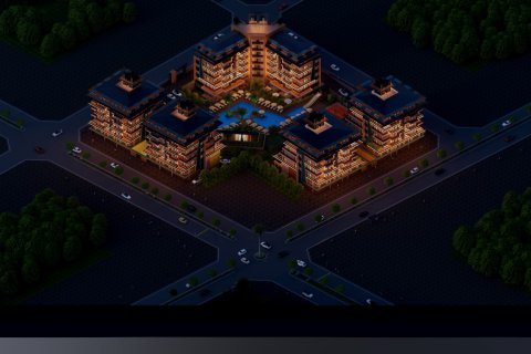 1+1 Lejlighed  i Alanya, Antalya, Tyrkiet Nr. 101903 - 23
